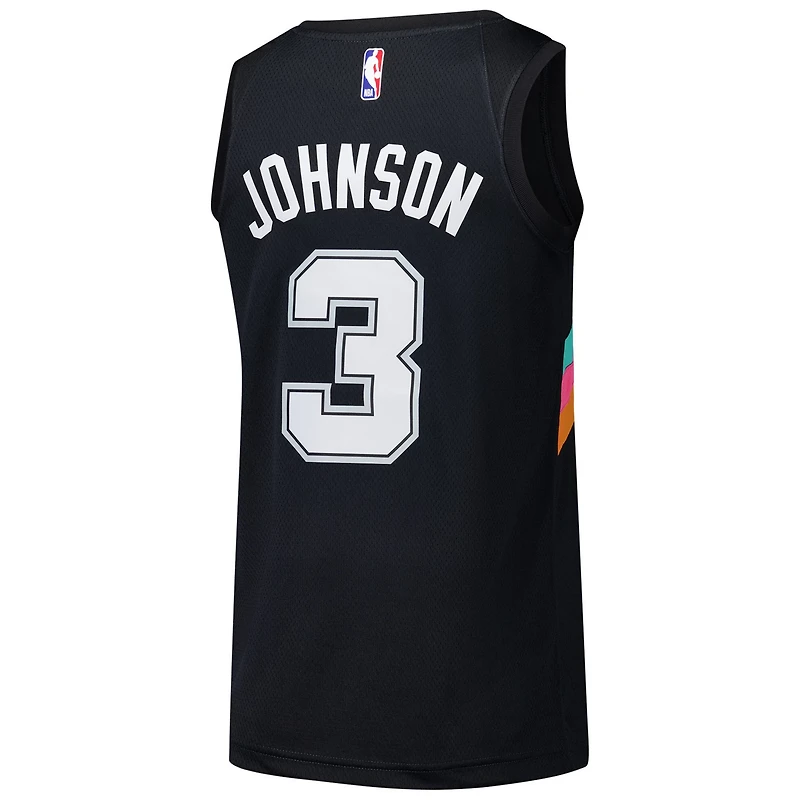Nike Keldon Johnson San Antonio Spurs Swingman Player Jersey - City Edition