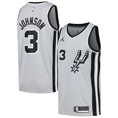 Nike Keldon Johnson San Antonio Spurs Swingman Player Jersey - Statement Edition