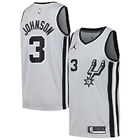 Nike Keldon Johnson San Antonio Spurs Swingman Player Jersey - Statement Edition