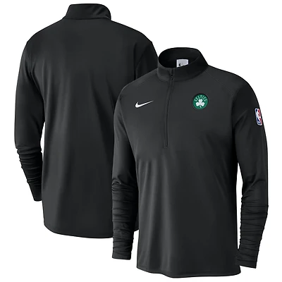 Nike Kelly Boston Celtics 2024 25 Courtside Performance Half-Zip Top