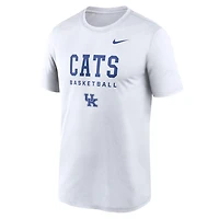 Nike Kentucky Wildcats 2025 Courtside Basketball Legend Dri-FIT T-Shirt