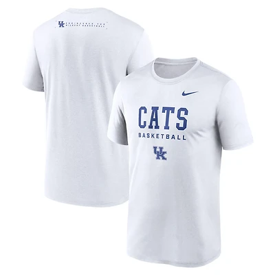 Nike Kentucky Wildcats 2025 Courtside Basketball Legend Dri-FIT T-Shirt