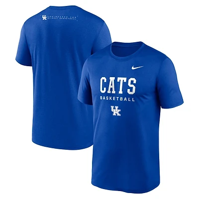 Nike Kentucky Wildcats 2025 Courtside Basketball Legend Dri-FIT T-Shirt
