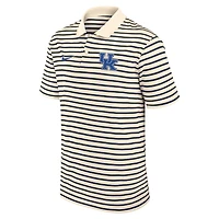 Nike Kentucky Wildcats Solid Foundation Striped Performance Polo