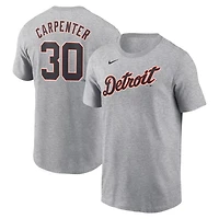Nike Kerry Carpenter Detroit Tigers Fuse Name  Number T-Shirt