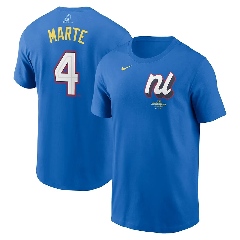 Nike Ketel Marte National League 2025 All-Star Edition Name  Number T-Shirt