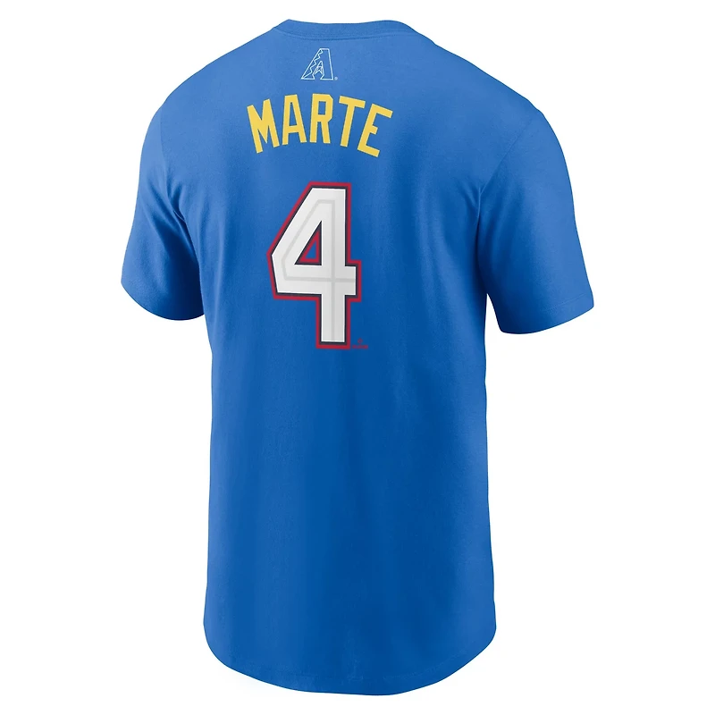 Nike Ketel Marte National League 2025 All-Star Edition Name  Number T-Shirt