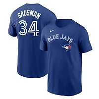 Nike Kevin Gausman Toronto Blue Jays Name  Number T-Shirt