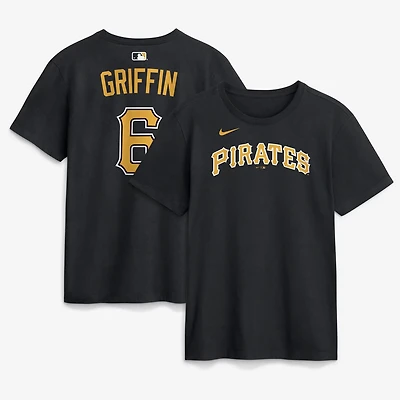 Nike Konnor Griffin Pittsburgh Pirates Name  Number T-Shirt