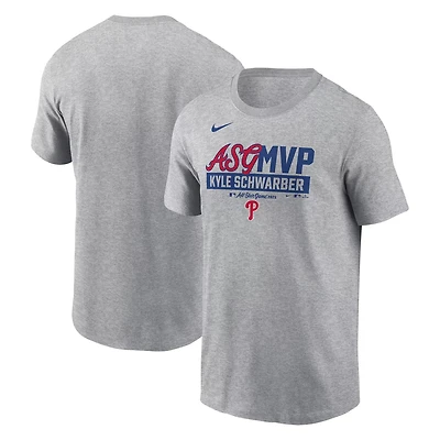 Nike Kyle Schwarber Philadelphia Phillies 2025 MLB All-Star Game MVP T-Shirt