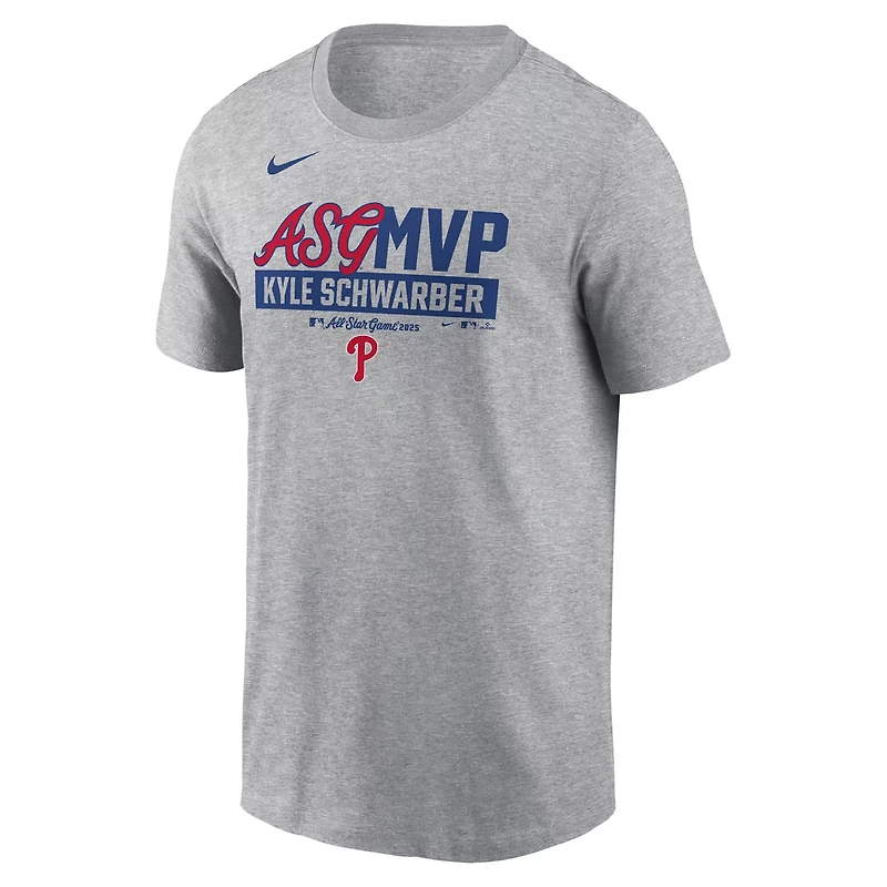 Nike Kyle Schwarber Philadelphia Phillies 2025 MLB All-Star Game MVP T-Shirt