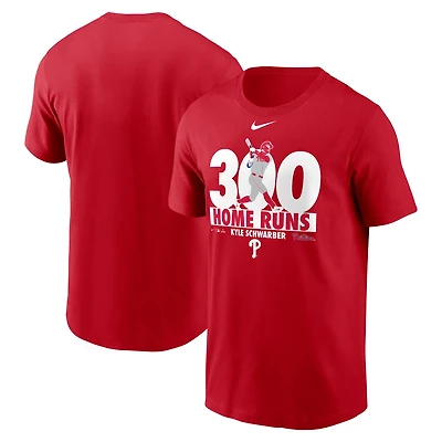 Nike Kyle Schwarber Philadelphia Phillies 300 Home Runs Graphic T-Shirt