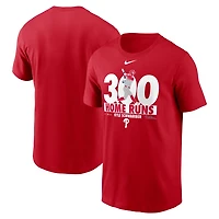 Nike Kyle Schwarber Philadelphia Phillies 300 Home Runs Graphic T-Shirt