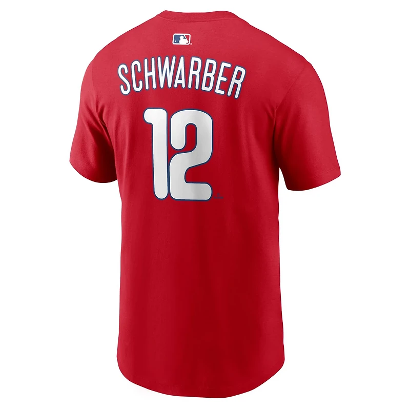Nike Kyle Schwarber Philadelphia Phillies Home Name  Number T-Shirt