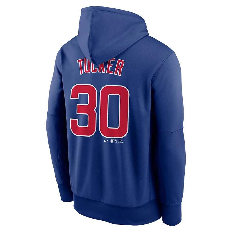Nike Kyle Tucker Chicago Cubs Player Name  Number Pullover Hoodie