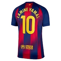 Nike Lamine Yamal Barcelona 2025 26 Replica Player Jersey