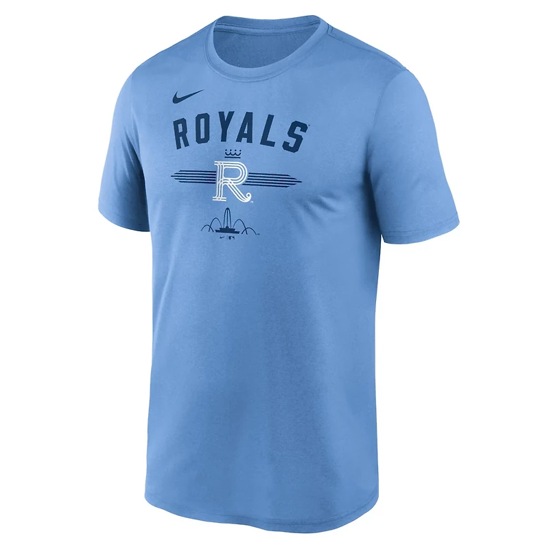 Nike Light Kansas City Royals Connect Legend Performance T-Shirt