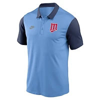 Nike Light Minnesota Twins Franchise Cooperstown Collection Polo