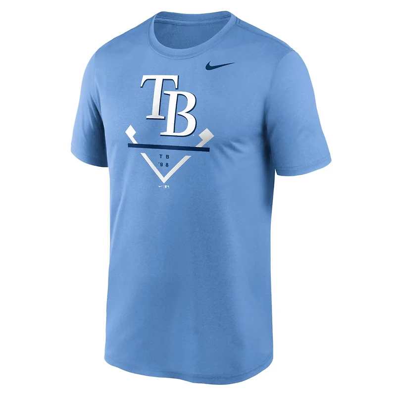 Nike Light Tampa Bay Rays Icon Legend T-Shirt