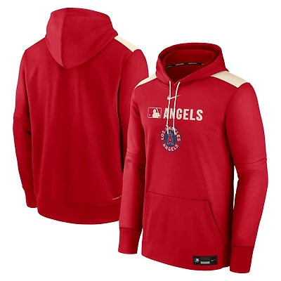 Nike Los Angeles Angels Authentic Collection City Connect Therma Pullover Hoodie