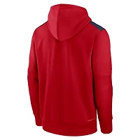 Nike Los Angeles Angels Authentic Collection Performance Pullover Hoodie