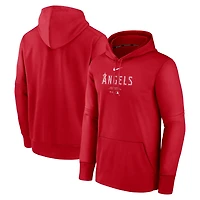 Nike Los Angeles Angels Authentic Collection Practice Performance Pullover Hoodie