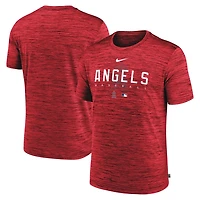 Nike Los Angeles Angels Authentic Collection Velocity Performance Practice T-Shirt