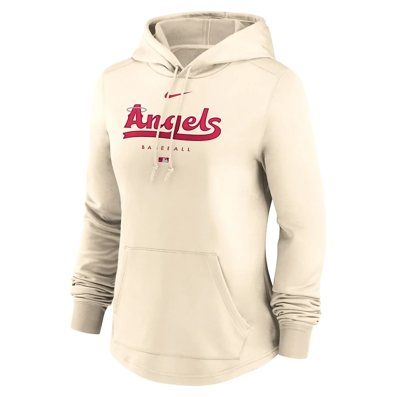 Nike Los Angeles Angels City Connect Pregame Performance Pullover Hoodie