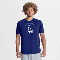 Nike Los Angeles Dodgers Authentic Collection Batting Practice Pre-Game Raglan Dri-FIT Top