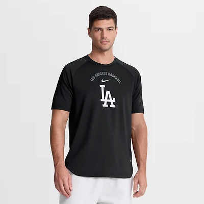 Nike Los Angeles Dodgers Authentic Collection Batting Practice Pre-Game Raglan Dri-FIT Top