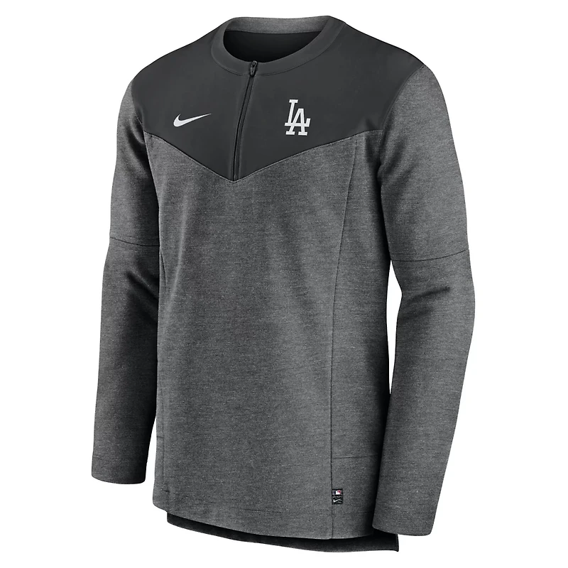 Nike Los Angeles Dodgers Authentic Collection Game Time Performance Half-Zip Top
