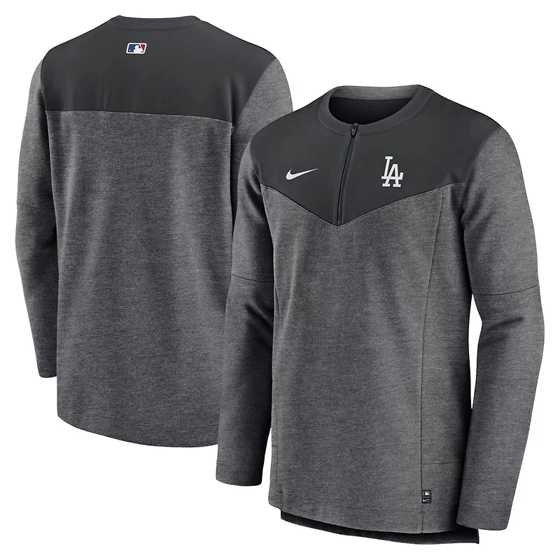 Nike Los Angeles Dodgers Authentic Collection Game Time Performance Half-Zip Top