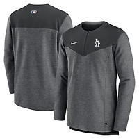 Nike Los Angeles Dodgers Authentic Collection Game Time Performance Half-Zip Top