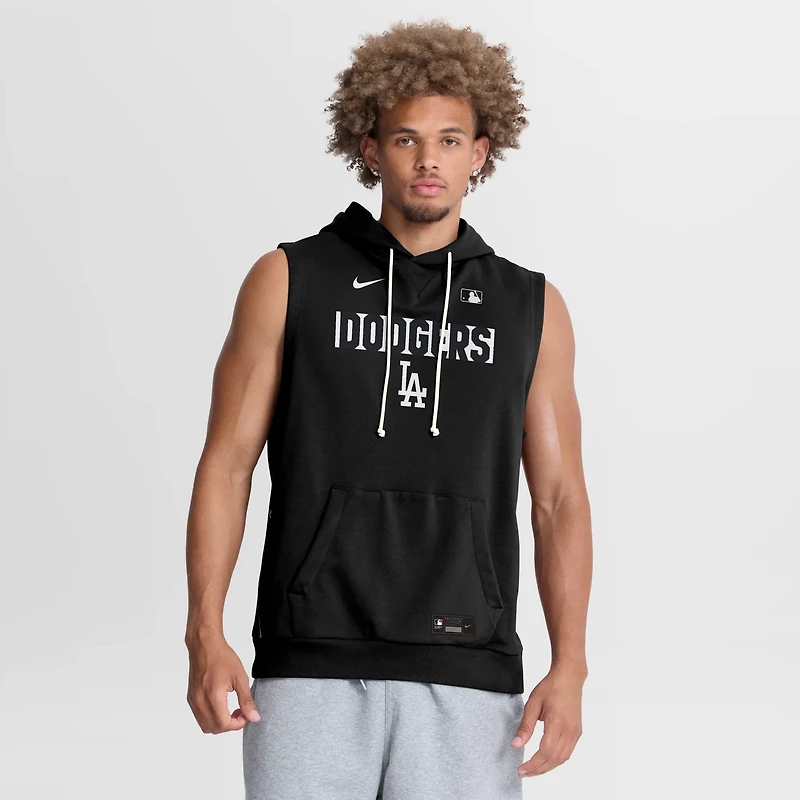 Nike Los Angeles Dodgers Authentic Collection Standard Issue Dri-FIT Sleeveless Hoodie