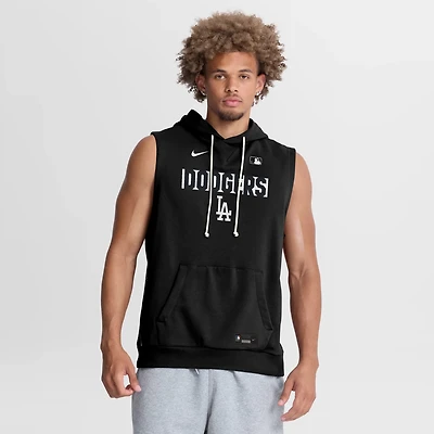 Nike Los Angeles Dodgers Authentic Collection Standard Issue Dri-FIT Sleeveless Hoodie