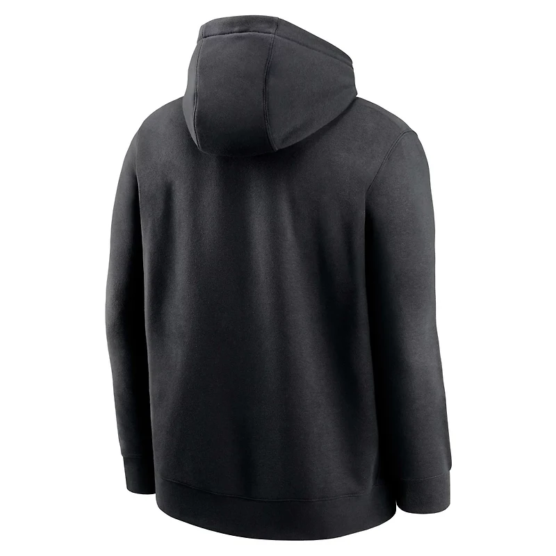 Nike Los Angeles Dodgers Logo Club Fleece Hoodie