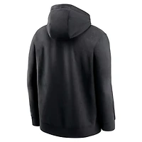 Nike Los Angeles Dodgers Logo Club Fleece Hoodie