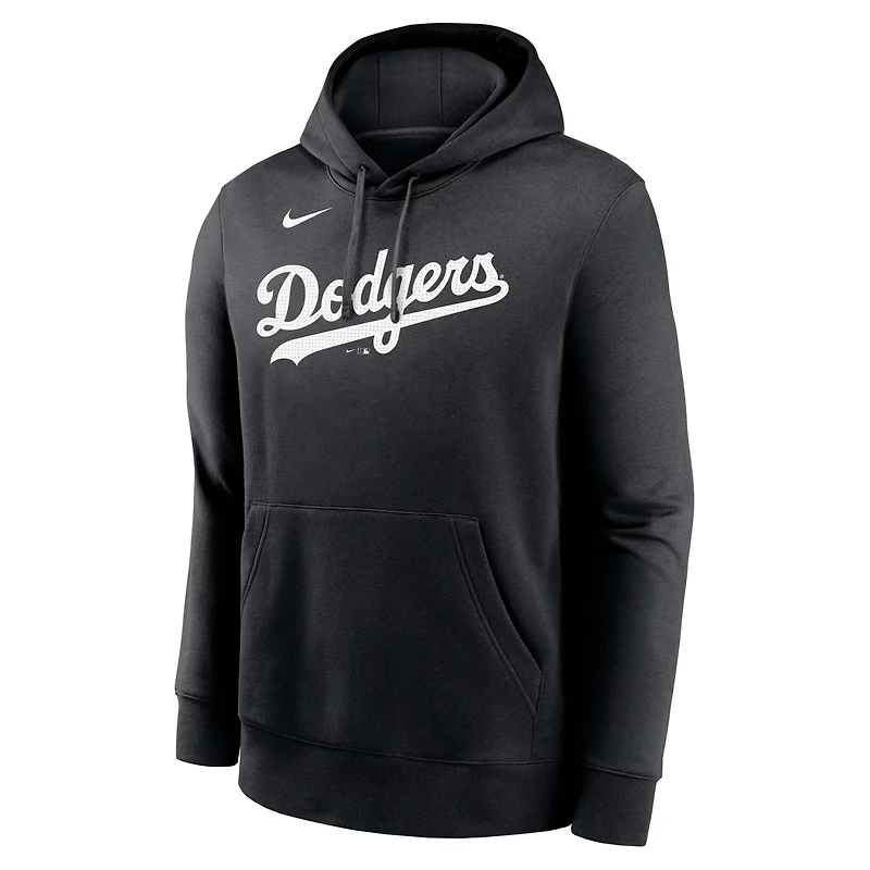 Nike Los Angeles Dodgers Logo Club Fleece Hoodie