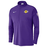 Nike Los Angeles Lakers 2024 25 Courtside Performance Half-Zip Top