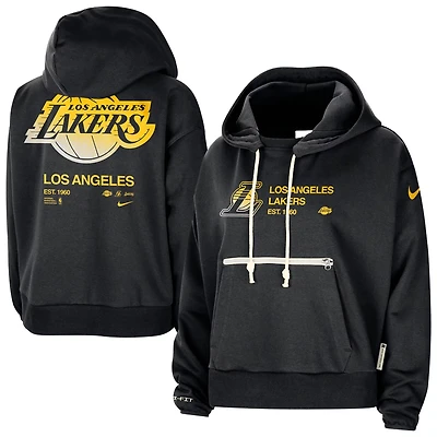 Nike Los Angeles Lakers Courtside Standard Issue Performance Pullover Hoodie