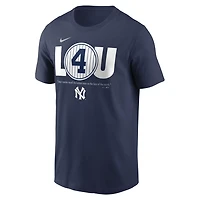 Nike Lou Gehrig New York Yankees Cooperstown Collection Day Retired Number T-Shirt