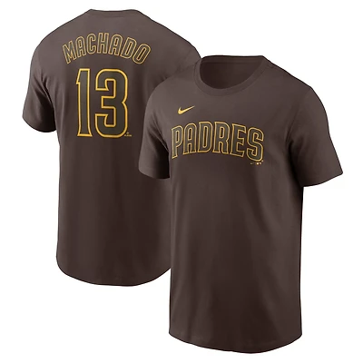 Nike Manny Machado San Diego Padres Fuse Name Number T-Shirt