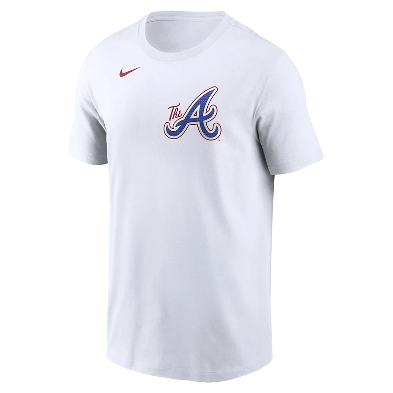 Nike Matt Olson Atlanta Braves City Connect Fuse Name Number T-Shirt