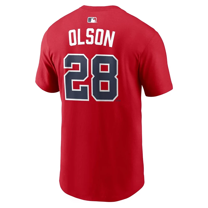 Nike Matt Olson Atlanta Braves Name Number T-Shirt