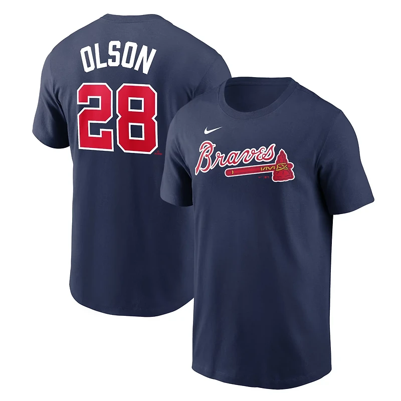 Nike Matt Olson Atlanta Braves Name Number T-Shirt