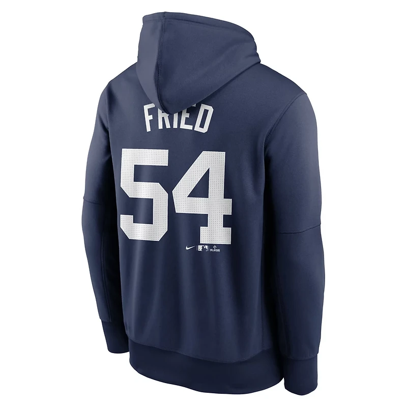 Nike Max Fried New York Yankees Name Number Pullover Hoodie