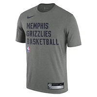 Nike Memphis Grizzlies 2023/24 Sideline Legend Performance Practice T-Shirt