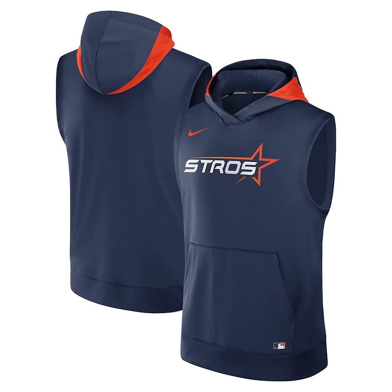 Nike Men's Houston Astros AC City Connect Sleeveless Hoodie