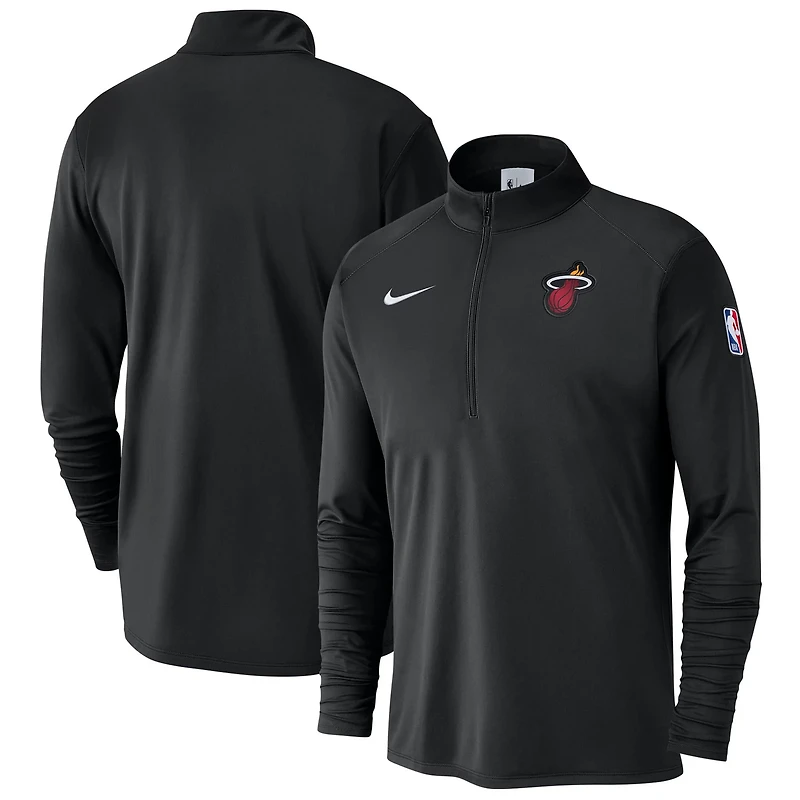 Nike Miami Heat 2024 25 Courtside Performance Half-Zip Top