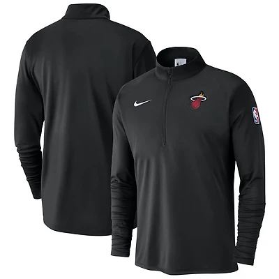 Nike Miami Heat 2024 25 Courtside Performance Half-Zip Top